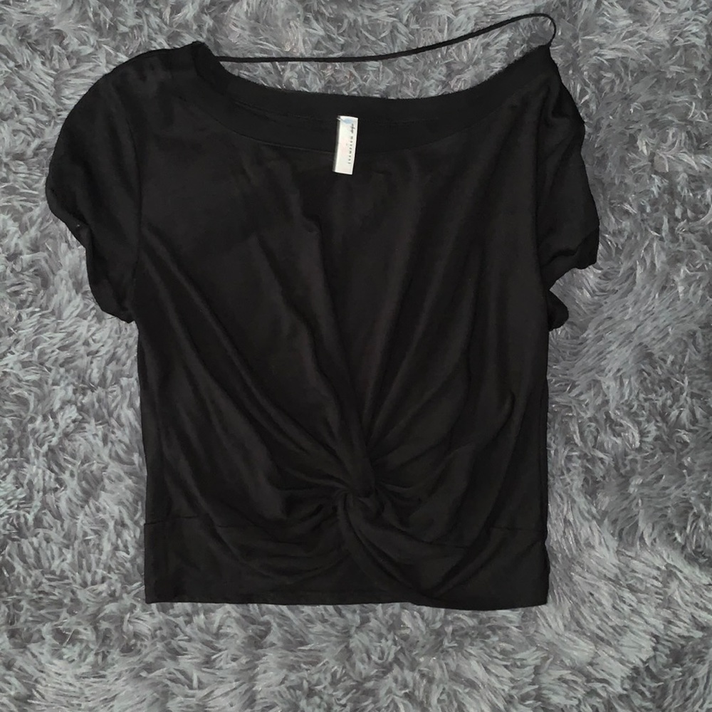 Free People cropped workout tee
